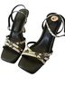 Coach Snake Print Multi Color Heels Size 7 - photo 1