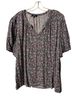 Angels 100% Rayon Floral Multi Color Blouse Size 2X - photo 1