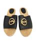 Coach Black Sandals Size 8 1/2 - photo 1