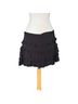 Cynthia Rowley 100% Viscose Solid Black Skort Size 6 - photo 1