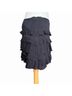 Cynthia Rowley 100% Viscose Solid Black Skort Size 6 - photo 3