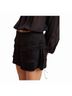 Cynthia Rowley 100% Viscose Solid Black Skort Size 6 - photo 12