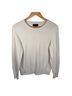 Quince 100% Cashmere Solid Ivory Cashmere Pullover Sweater Size L - photo 1