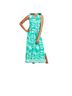 Talbots 100% Poly Span Teal Casual Dress Size S - photo 1