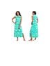Talbots 100% Poly Span Teal Casual Dress Size S - photo 2