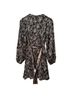 Adelyn Rae 100% Polyester 100% Polyester Floral Black White Cocktail Dress Size M - photo 4