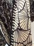 Adelyn Rae 100% Polyester 100% Polyester Floral Black White Cocktail Dress Size M - photo 6