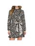 Adelyn Rae 100% Polyester 100% Polyester Floral Black White Cocktail Dress Size M - photo 1