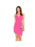 Greylin 98% Polyester 2% Spandex 100% Polyester Solid Pink Cocktail Dress Size M - photo 1