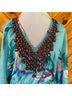 Boston Proper 100% Polyester 95% Rayon 5% Spandex Tropical Multi Color Casual Dress Size M - photo 4