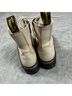 Dr. Martens 100% Leather Solid Tan Boots Size 8 - photo 6