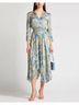 Maje 100% Polyester Floral Multi Color Cocktail Dress Size S - photo 6