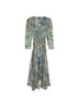 Maje 100% Polyester Floral Multi Color Cocktail Dress Size S - photo 1