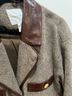 Avec Les Filles 83% Polyester 11% Acrylic 4% Nylon 2% Wool 100% Polyurethane 85% Rayon 15% Polyester 100% Polyester Houndstooth Brown Blazer Size M - photo 5