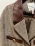 Avec Les Filles 83% Polyester 11% Acrylic 4% Nylon 2% Wool 100% Polyurethane 85% Rayon 15% Polyester 100% Polyester Houndstooth Brown Blazer Size M - photo 4
