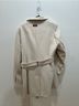 Calvin Klein Solid White Trenchcoat Size XL (petite) - photo 7