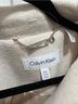 Calvin Klein Solid White Trenchcoat Size XL (petite) - photo 3