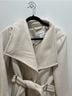Calvin Klein Solid White Trenchcoat Size XL (petite) - photo 4