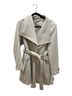 Calvin Klein Solid White Trenchcoat Size XL (petite) - photo 1