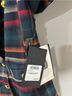 Halogen 82% Polyester 16% Rayon 2% Spandex 100% Polyester Plaid Blue Green Blazer Size 6 - photo 7
