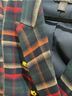 Halogen 82% Polyester 16% Rayon 2% Spandex 100% Polyester Plaid Blue Green Blazer Size 6 - photo 5