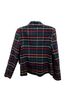 Halogen 82% Polyester 16% Rayon 2% Spandex 100% Polyester Plaid Blue Green Blazer Size 6 - photo 2