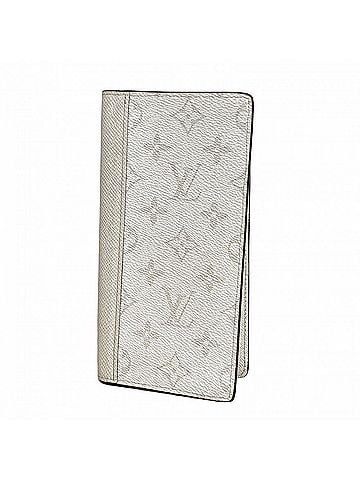 Louis Vuitton Louis Vuitton Long Wallet Taigarama Portefeuille Brazza M30298 Antarctica Men's (view 1)