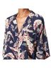 Joie Floral Multi Color Short Sleeve Button-Down Shirt Size L - photo 5