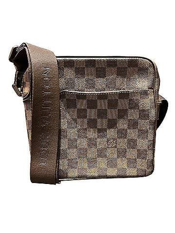 Louis Vuitton Louis Vuitton Olaf PM Shoulder Bag, Damier Ebene, Toile Leather, N41442 (view 1)