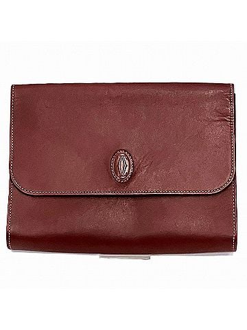 Cartier Cartier Must Leather Clutch Bag (view 1)