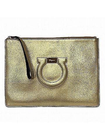 Salvatore Ferragamo Salvatore Ferragamo clutch bag, Gancini leather, KM-22 D299 (view 1)