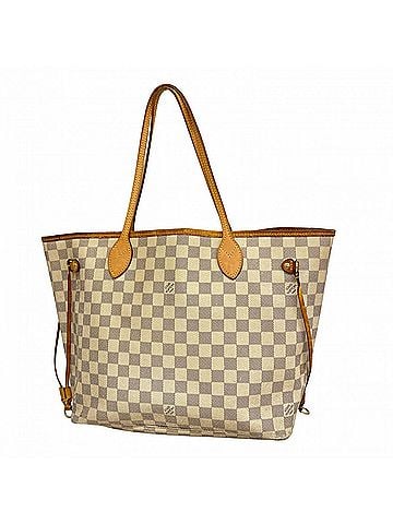 Louis Vuitton Louis Vuitton Damier Azur Neverfull MM Tote Bag N51107 White Women's P2873598 (view 1)