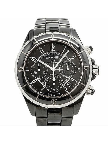 Chanel Chanel J12 Chrono H0940 Black Dial Men's Watch (view 1)