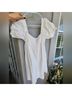Faherty 100% Cotton White Casual Dress Size L - photo 3