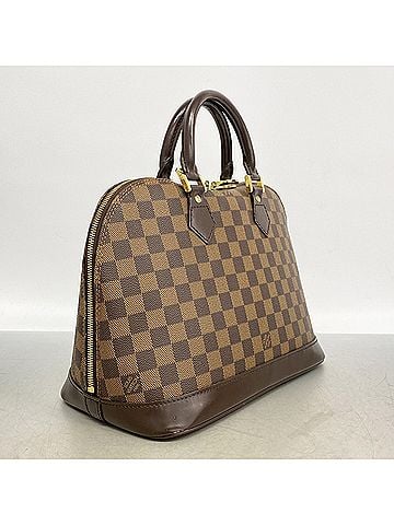 Louis Vuitton Louis Vuitton Damier Alma Handbag N51131 Ebene Women's (view 2)