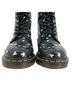 Dr. Martens 100% Leather Hearts Black Pink White Boots Size 7 - photo 7