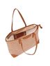 Time and Tru 100% Recycled Polyester Print Brown Tote One size - photo 3