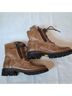 BED|STU 100% Leather Tan Brown Boots Size 8 - photo 8