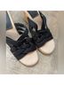Liz Claiborne Black Sandals Size 8 1/2 - photo 4