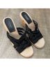 Liz Claiborne Black Sandals Size 8 1/2 - photo 3