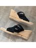 Liz Claiborne Black Sandals Size 8 1/2 - photo 5