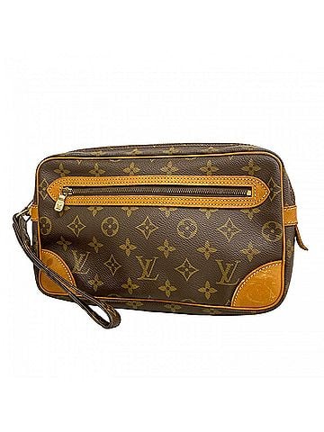 Louis Vuitton Louis Vuitton Monogram Marly Dragonne GM Clutch Bag M51825 Brown Men's P2874886 (view 1)