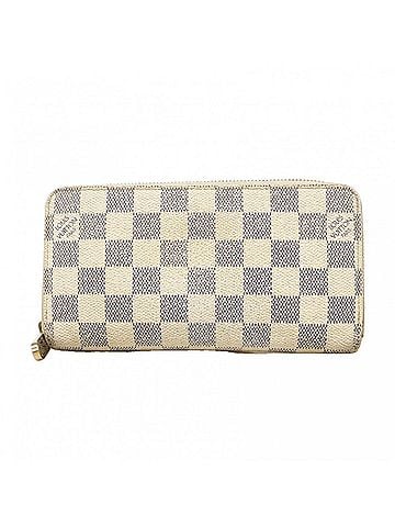 Louis Vuitton Louis Vuitton Damier Azur Zippy Wallet N60019 White Women's Long (view 1)