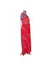Free People 100% Viscose Floral Red Jumpsuit Size M - photo 7