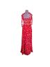 Free People 100% Viscose Floral Red Jumpsuit Size M - photo 2