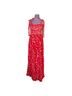 Free People 100% Viscose Floral Red Jumpsuit Size M - photo 1