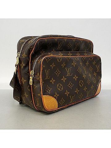 Louis Vuitton Louis Vuitton Monogram Nile Shoulder Bag M45244 Brown Women's (view 2)