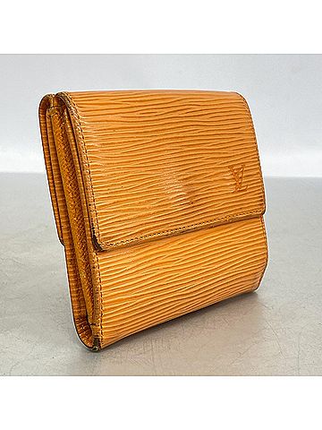 Louis Vuitton Louis Vuitton Tri-fold Wallet, Epi Leather, Portemonnaie Billet Carte Credit, M6348H, Mandarin, Ladies' (view 2)