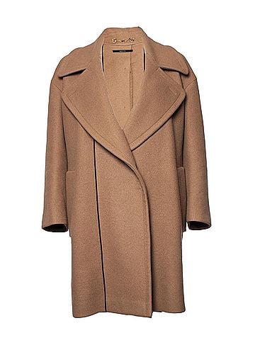 Gucci Gucci Brown oversized cashmere coat. (view 1)