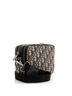 Christian Dior 100% Leather Blue Dior Oblique Double Zip Pouch One size - photo 3